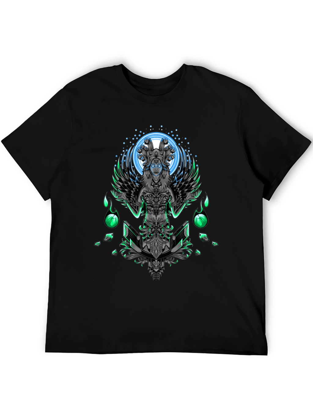 Mystic Serpent Queen Graphic T-Shirt