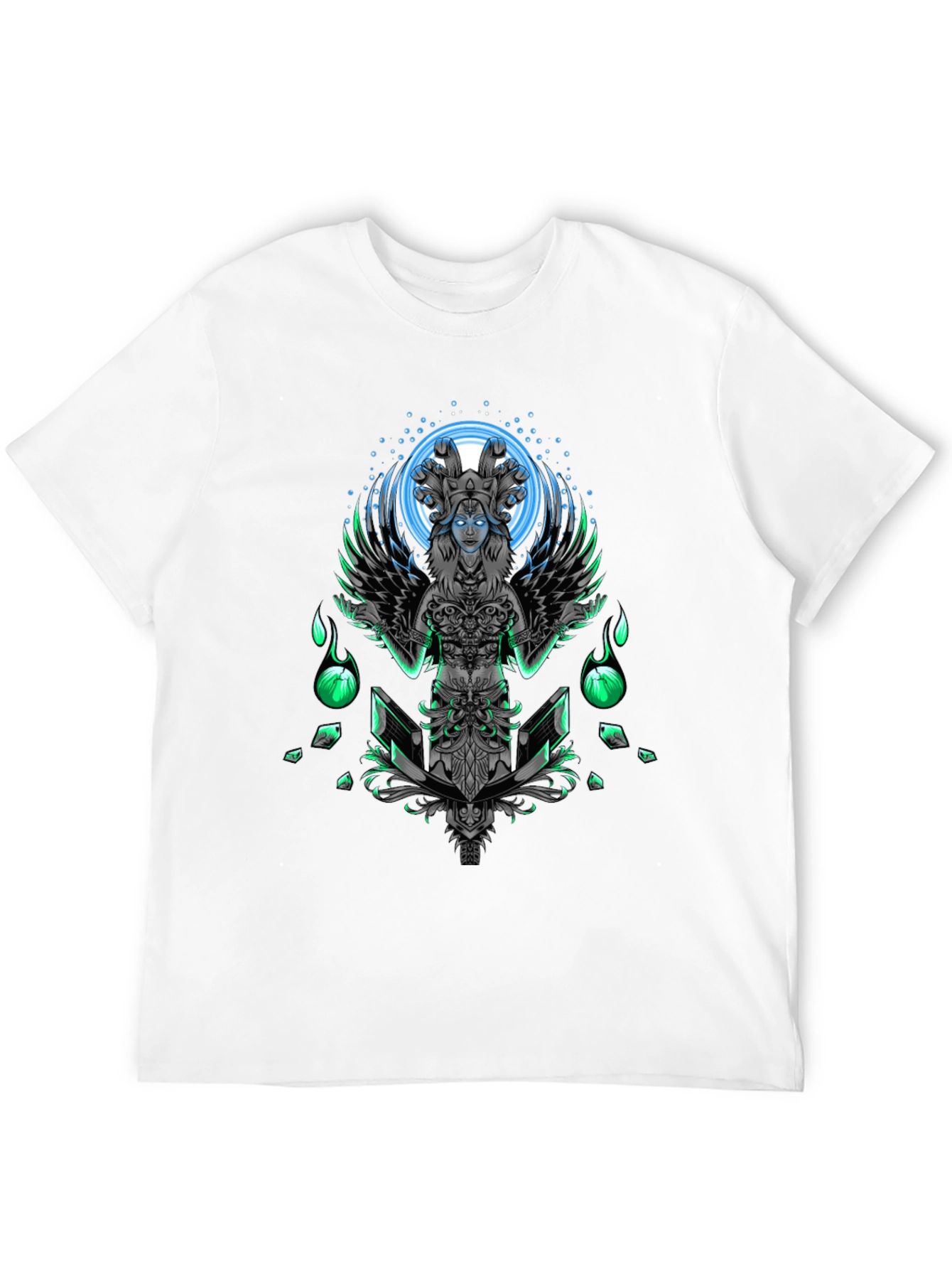 Mystic Serpent Queen Graphic T-Shirt