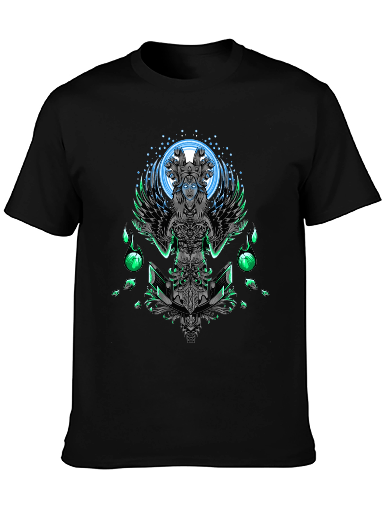 Mystic Serpent Queen Graphic T-Shirt
