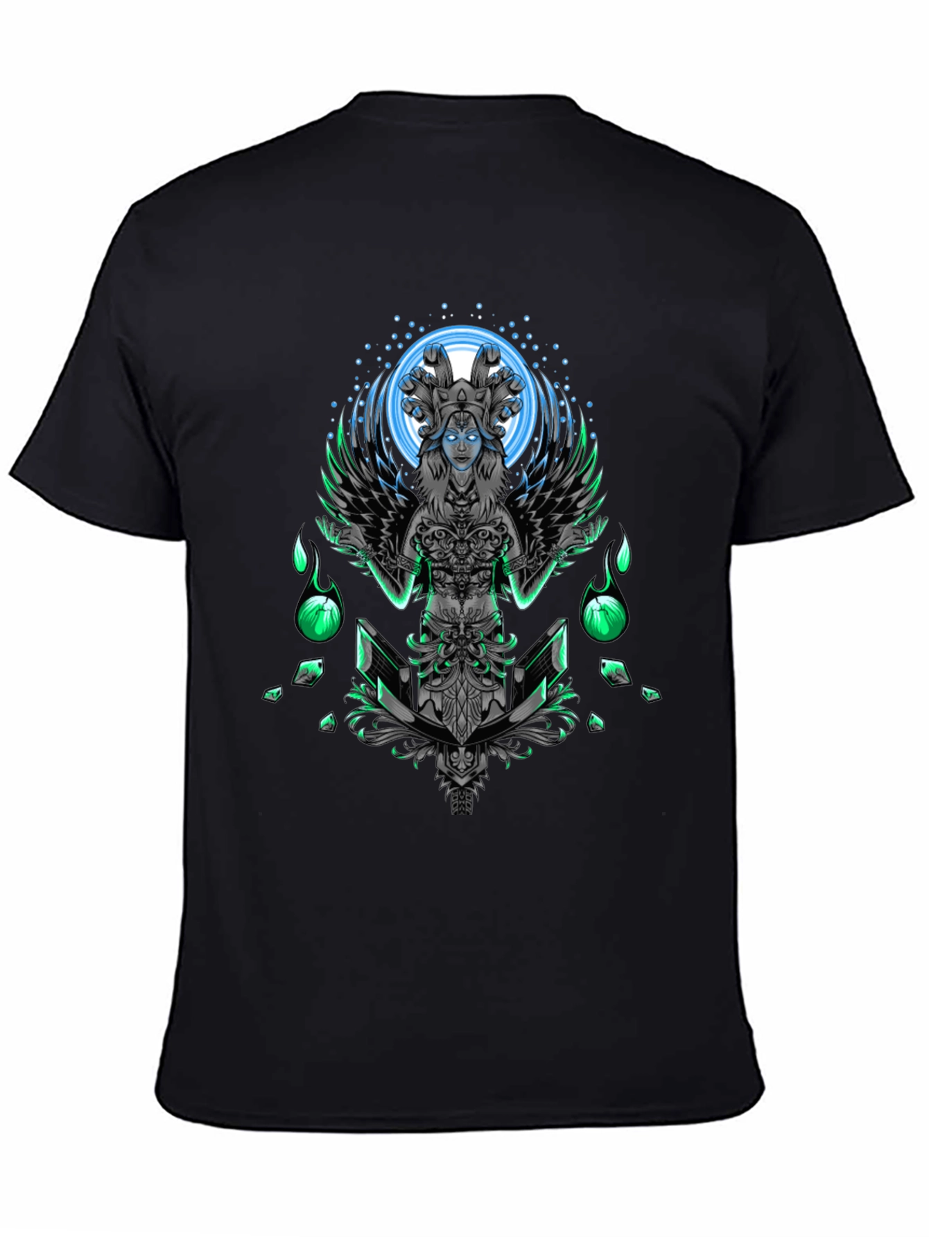 Mystic Serpent Queen Graphic T-Shirt
