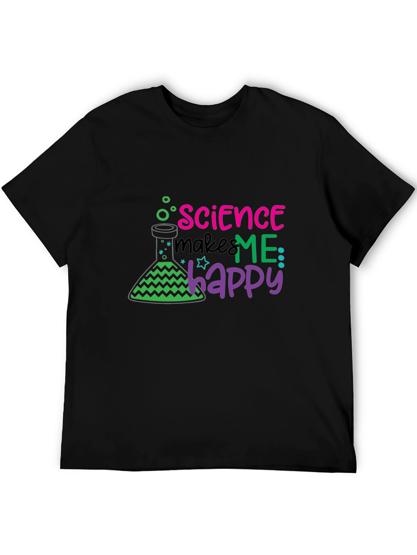 Science Makes Me Happy T-Shirt