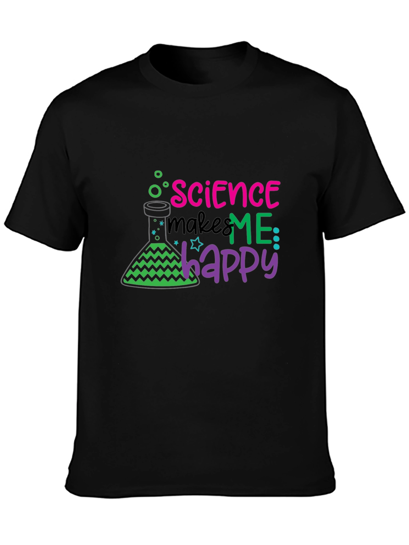 Science Makes Me Happy T-Shirt