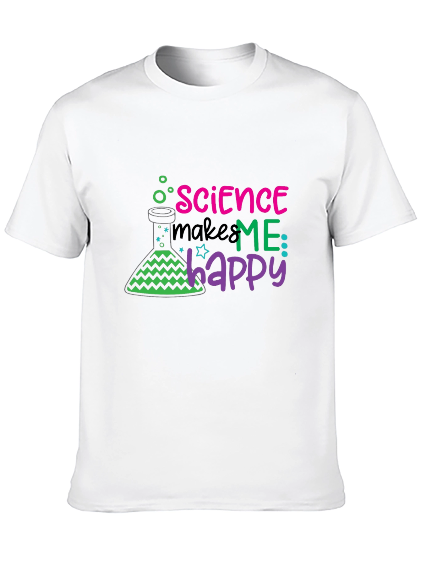 Science Makes Me Happy T-Shirt