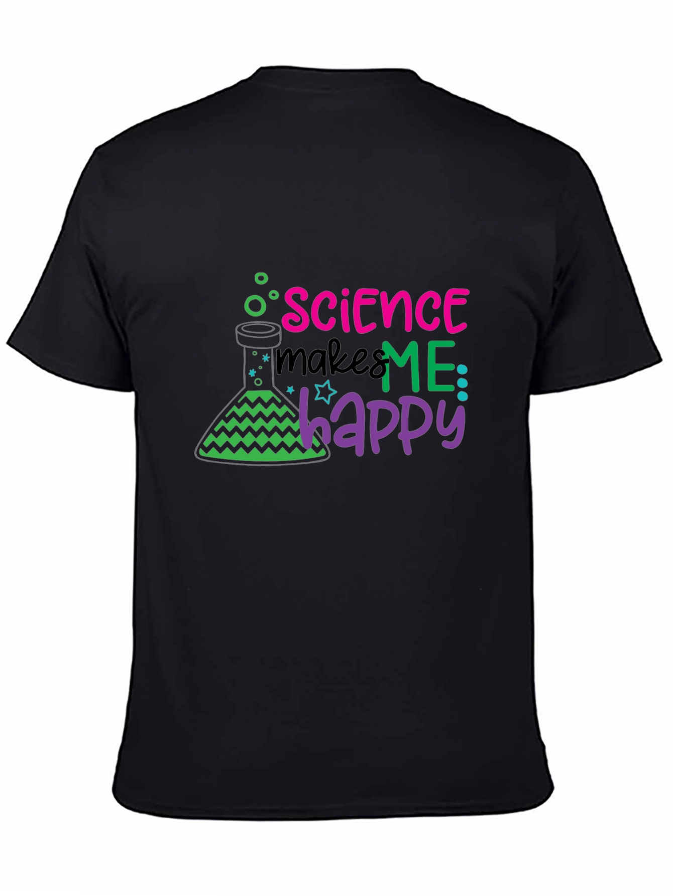 Science Makes Me Happy T-Shirt