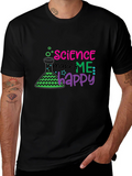 Science Makes Me Happy T-Shirt