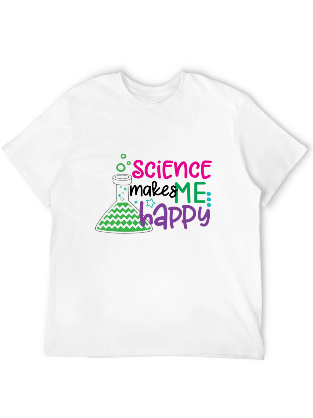 Science Makes Me Happy T-Shirt