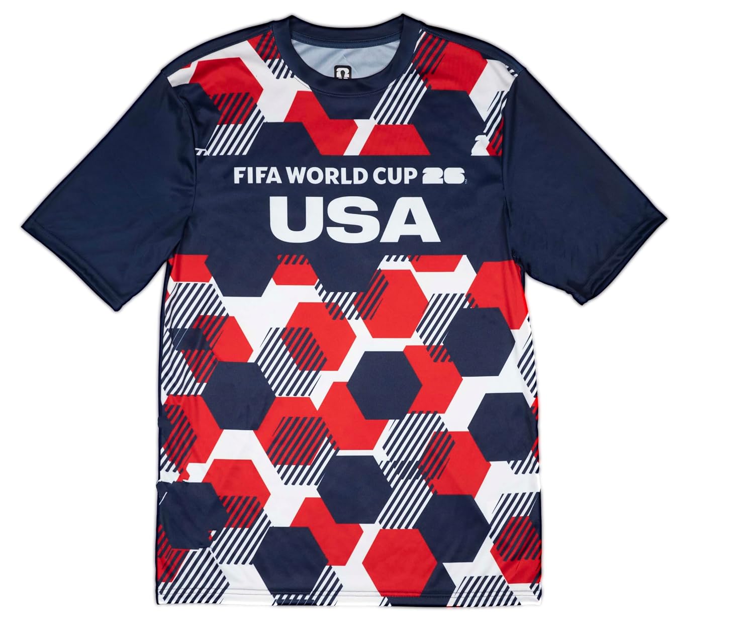 2026 World Cup Hex Pattern Sublimated Soccer Jersey
