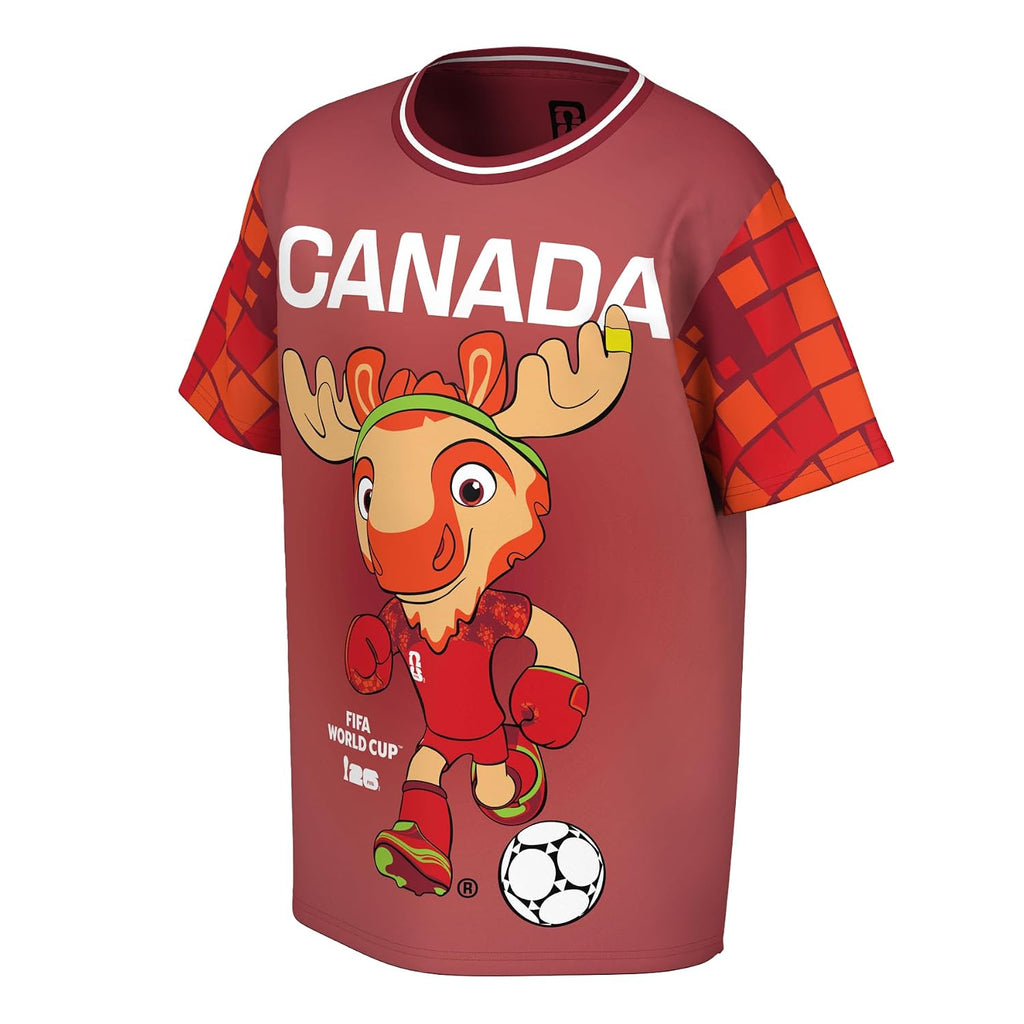 Boys World Cup Soccer Mascot Jersey
