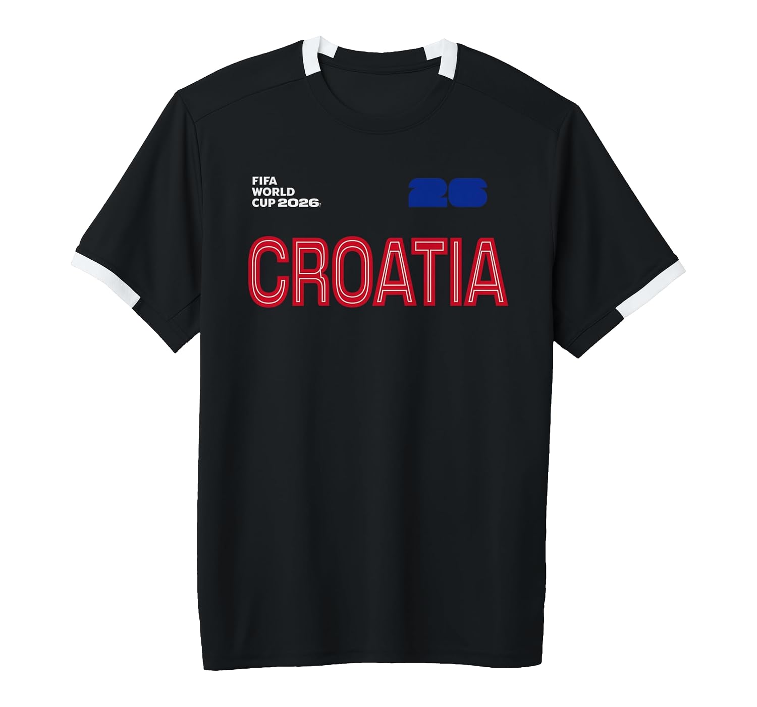 Croatia 2026 World Cup Short-Sleeve Soccer Jersey