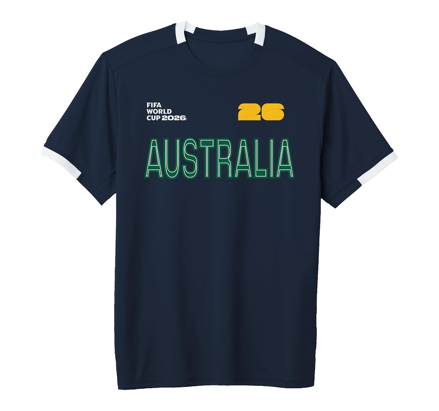Australia Short-Sleeve Soccer Jersey