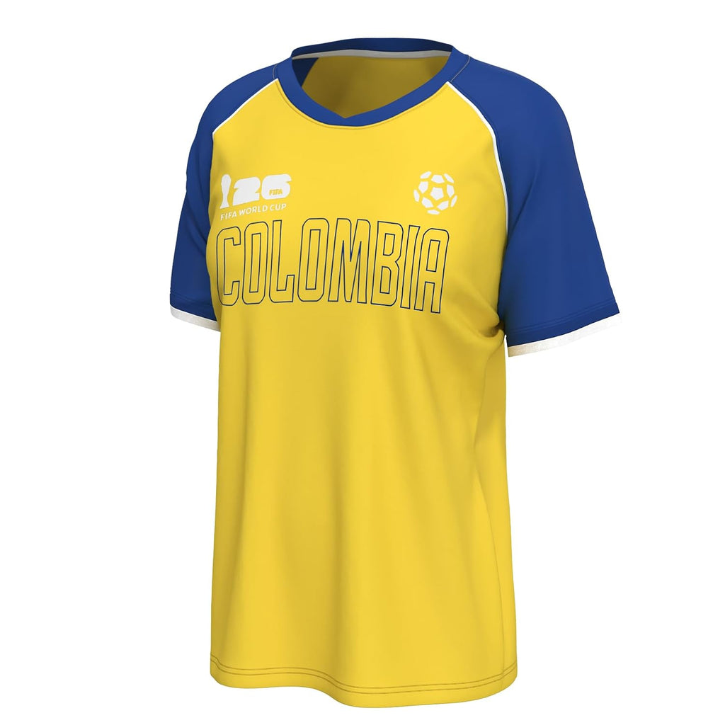 Women's 2026 World Cup Soccer Raglan Sleeve Jersey
