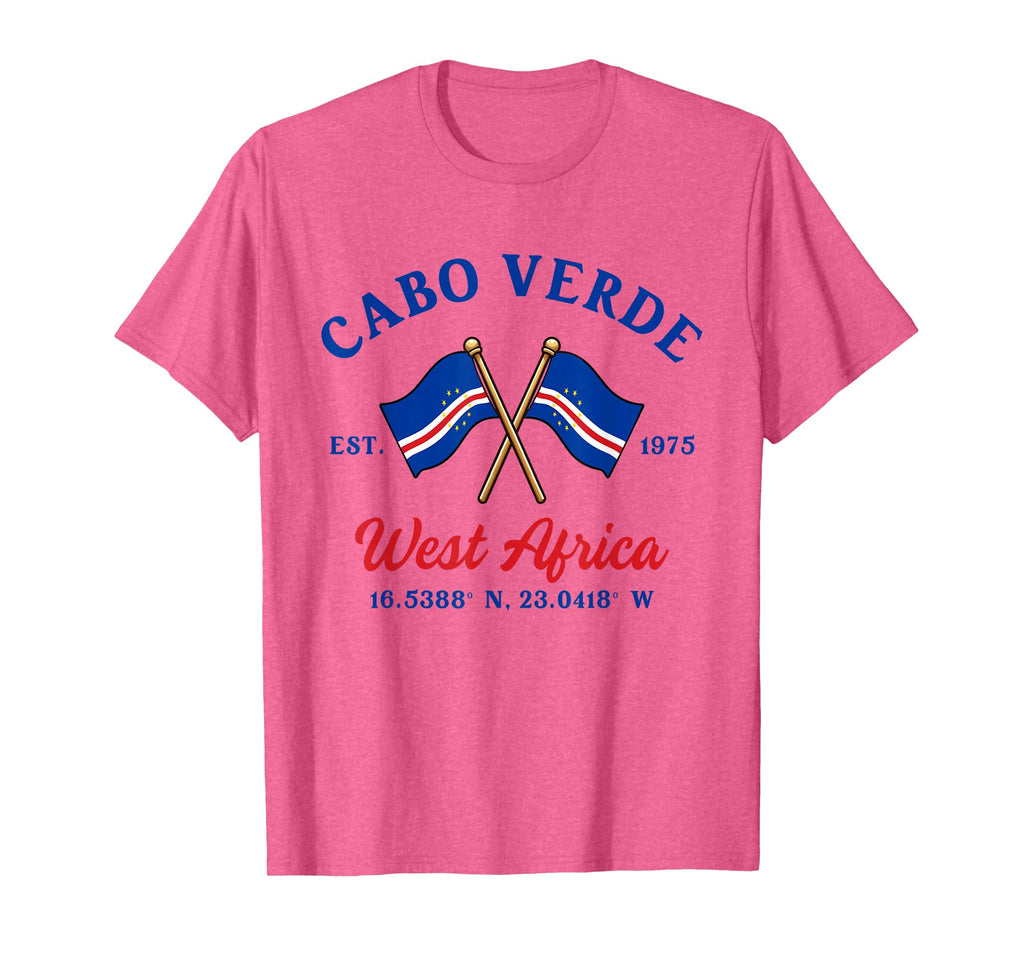 Cabo Verde Root Cross Flag T-Shirt