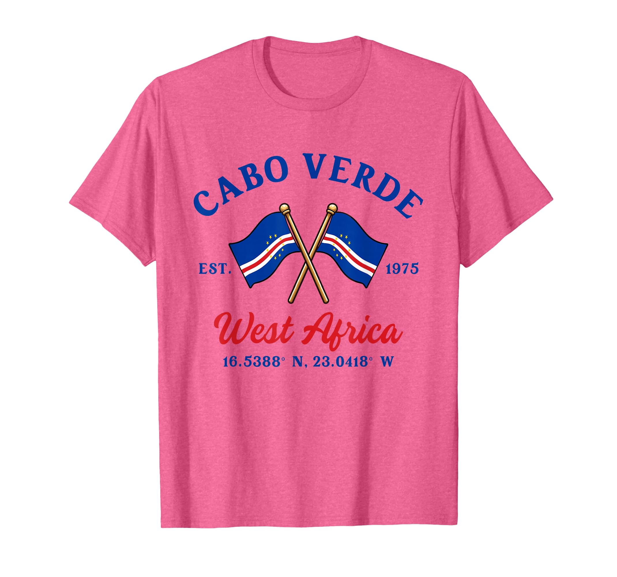 Cabo Verde Root Cross Flag T-Shirt