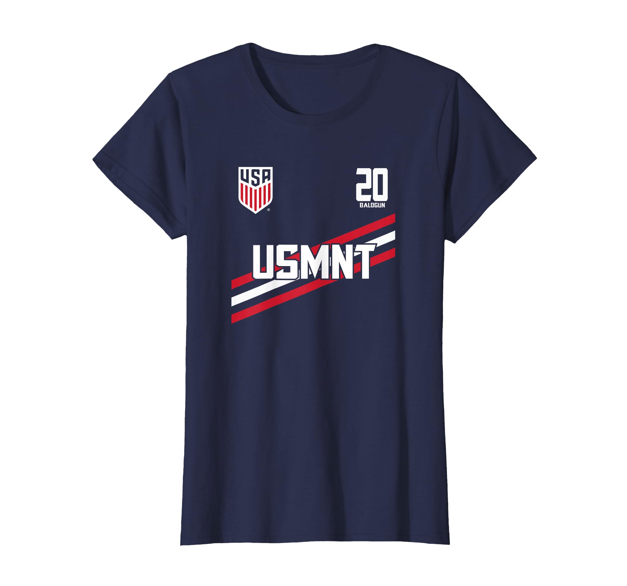 Navy USMNT Soccer Jersey T-Shirt