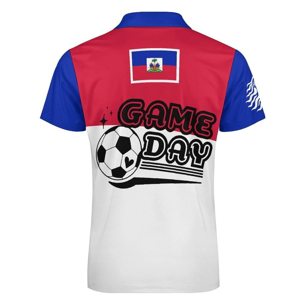 Men's Soccer Jersey - Quarter Zip T-Shirt for Fans