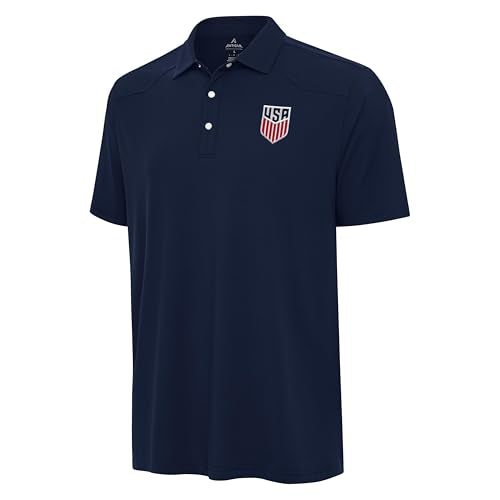 Men's Soccer Western Polo - Brushed Heather Jersey with Pearl Snap Buttons