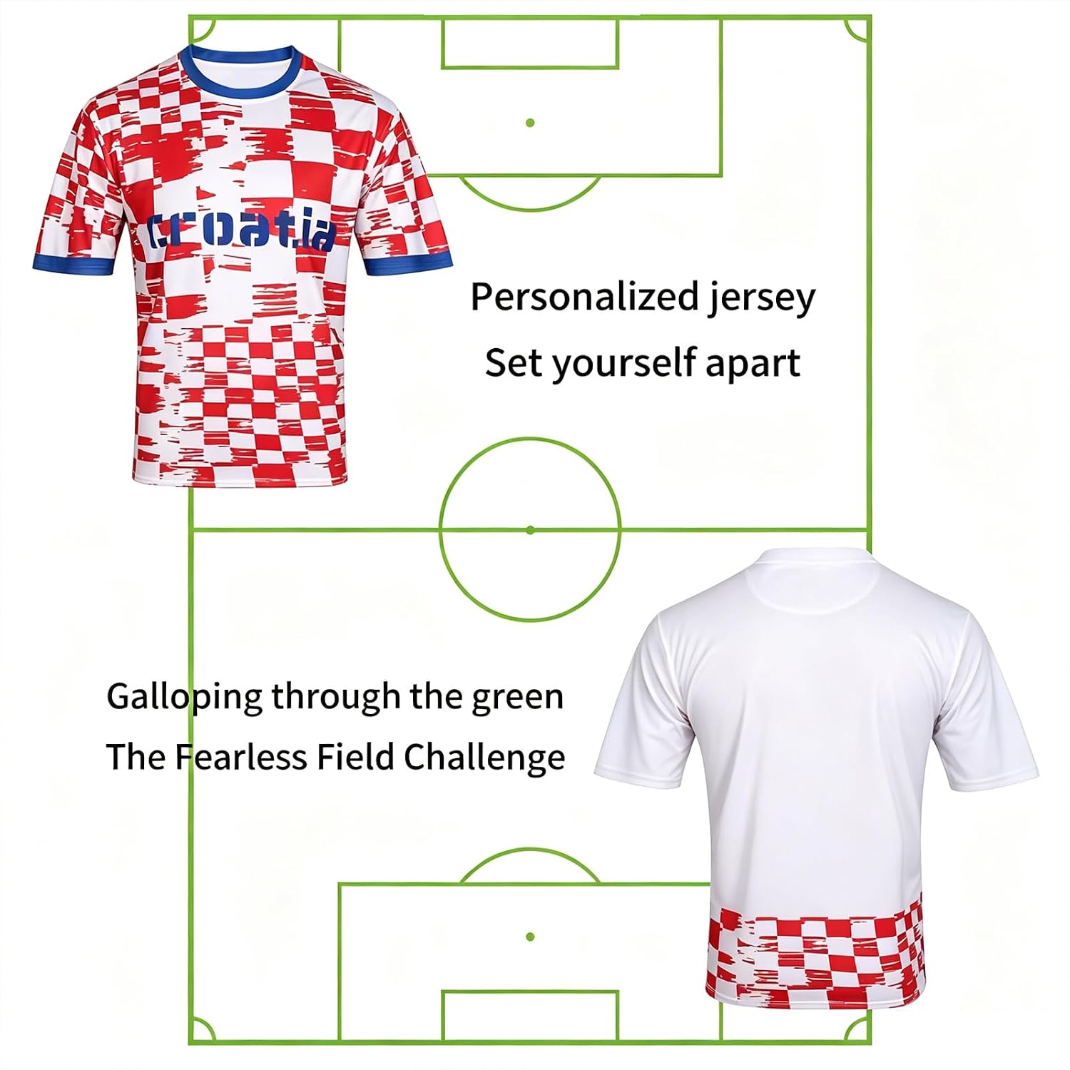 2026 World Cup Fan Soccer Jersey - Lightweight Cloth, Classic Style