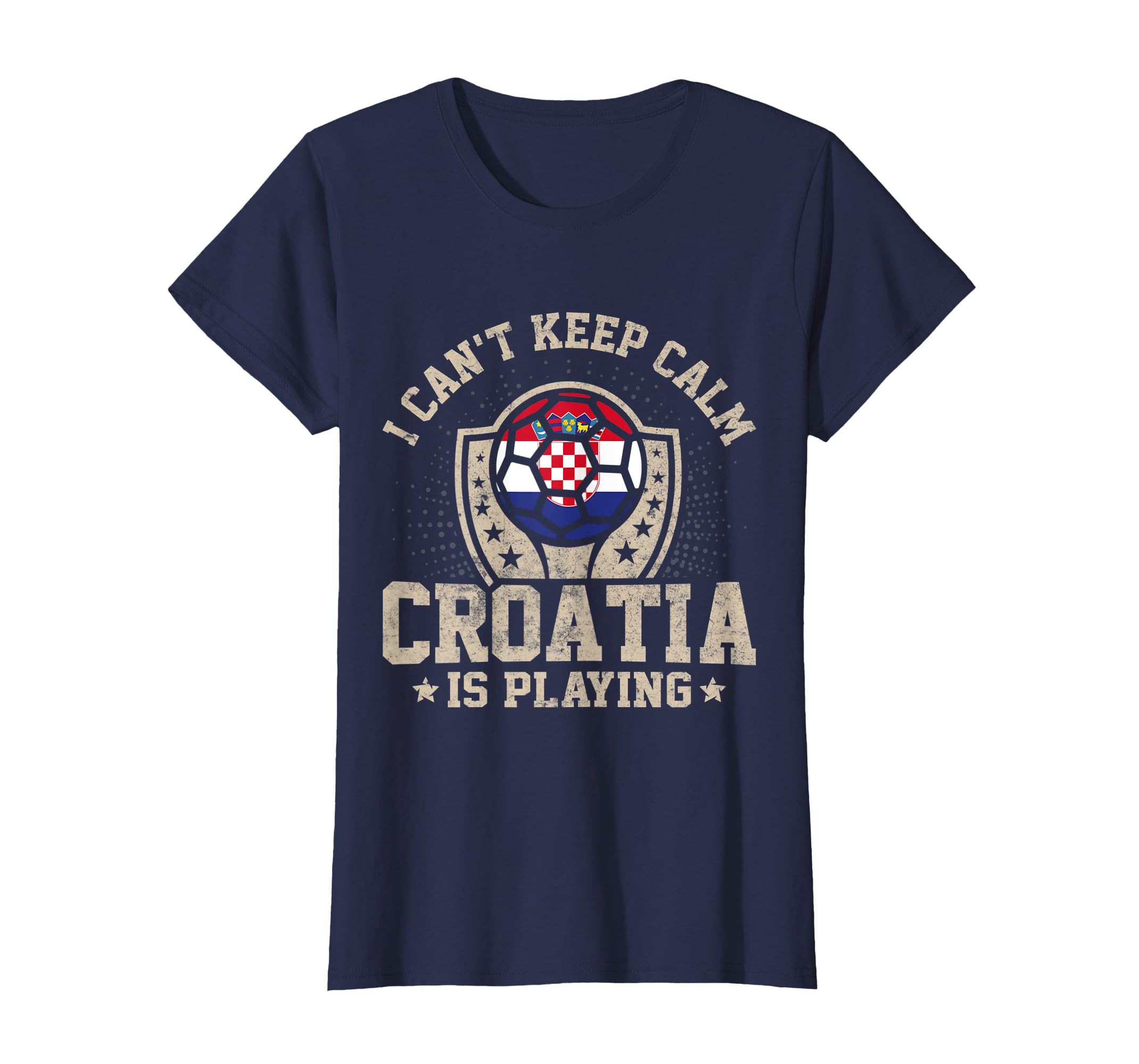 Croatia Flag Proud Croats Soccer Jersey T-Shirt