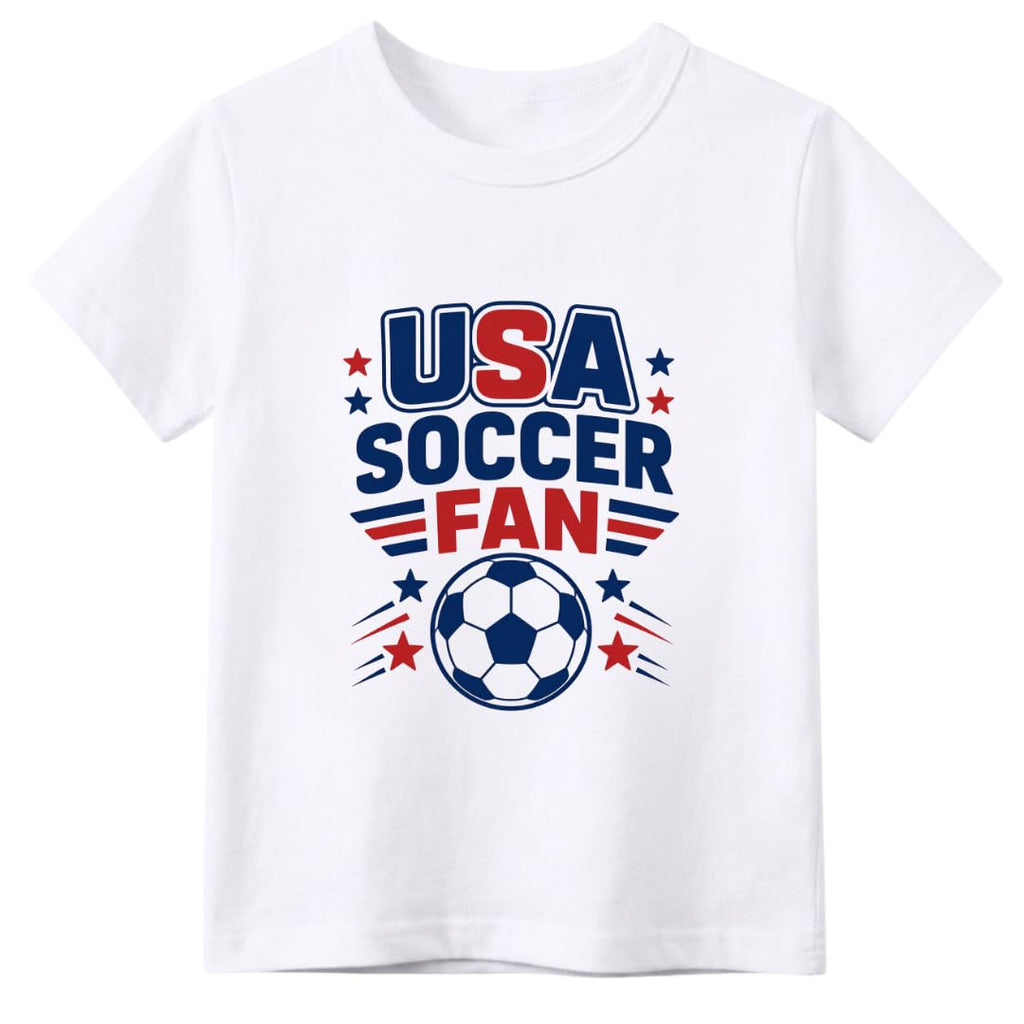Kids Soccer Jersey Tee for Boys Girls Youth Sizes 5-9T