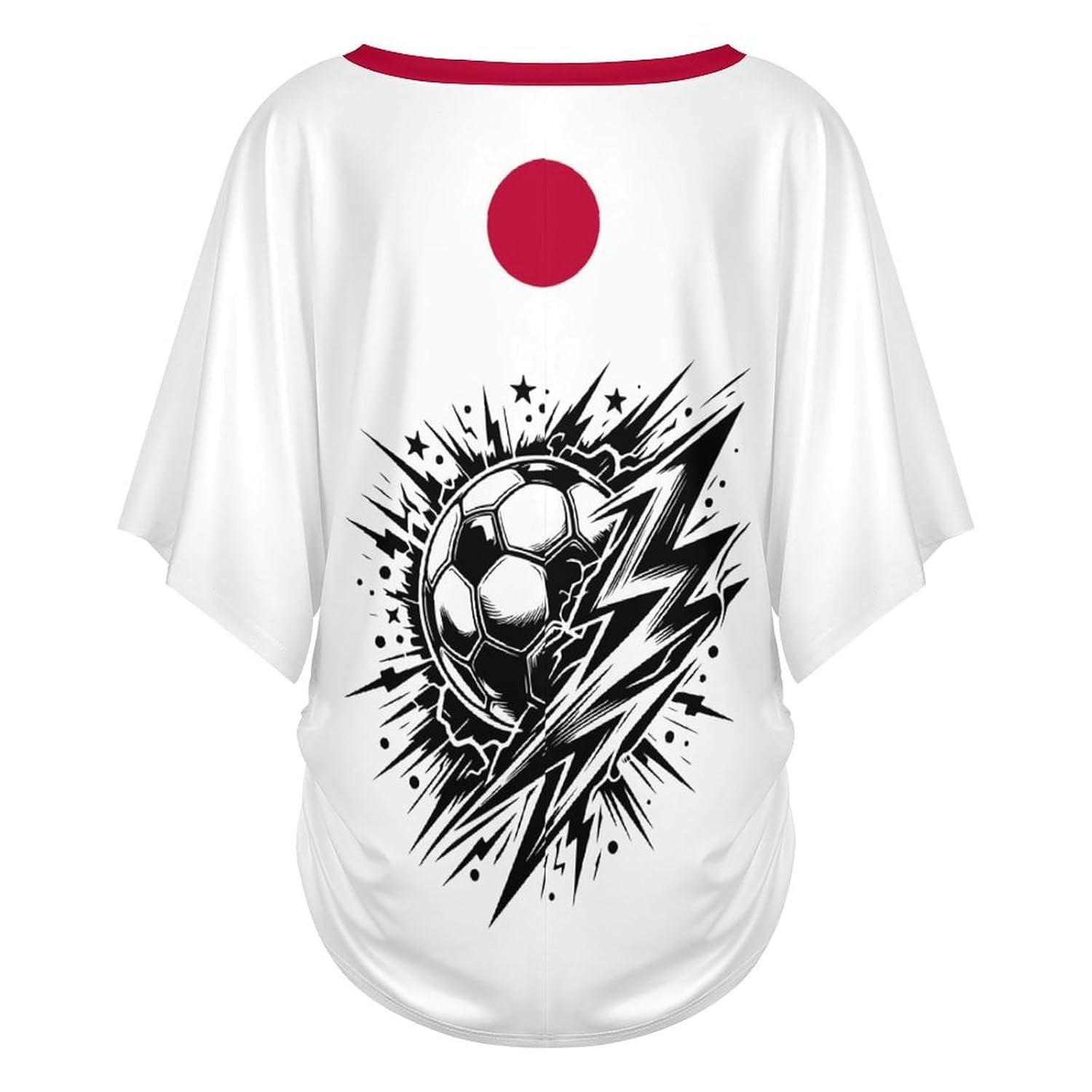 48 Team Graphic V-Neck Soccer Jersey for World Cup Fans
