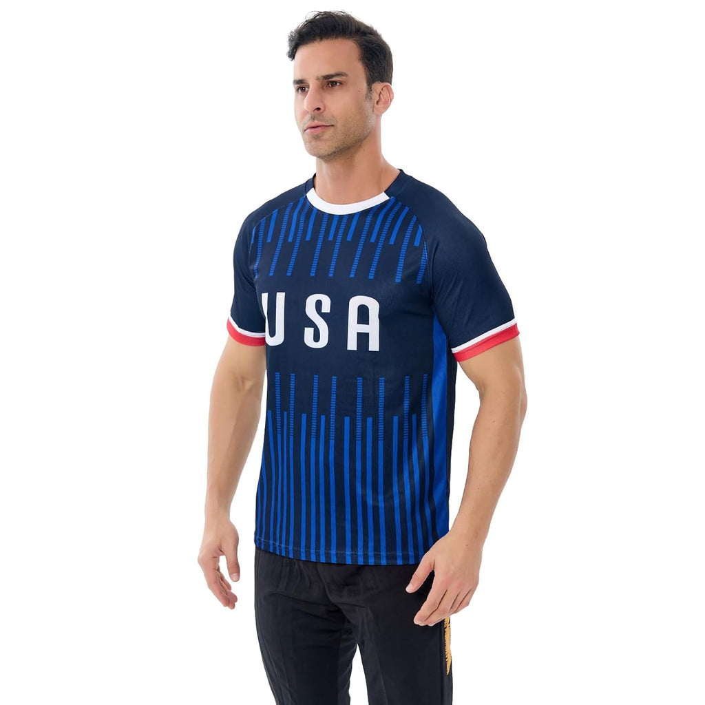 Men's Short Sleeve Soccer Jersey for Game Day