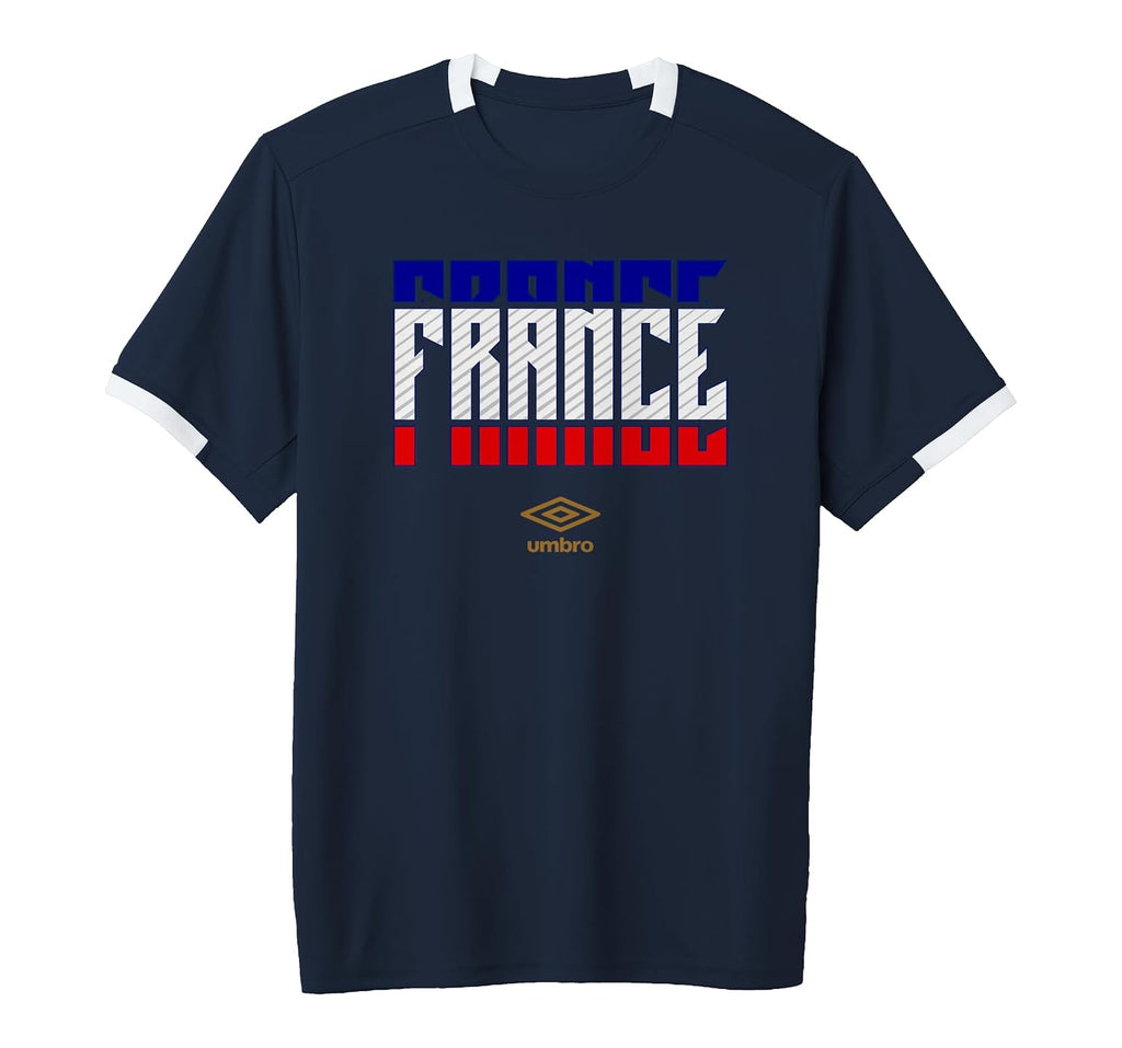 France Stacked Logo Short-Sleeve Soccer Jersey