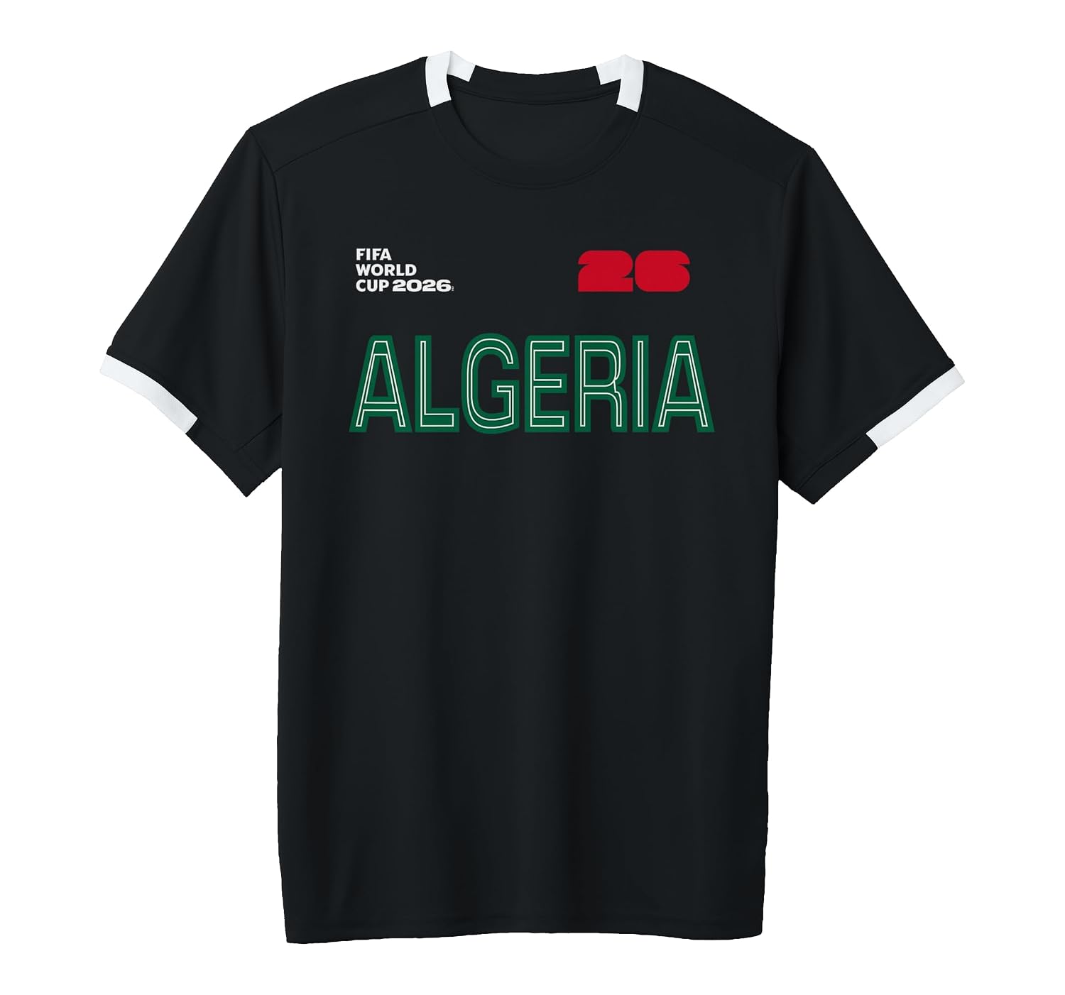Algeria Short-Sleeve Soccer Jersey