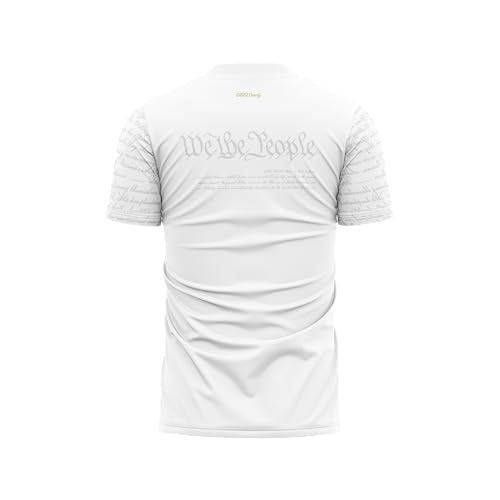 USA 1776 Independence T-Shirt Jersey White
