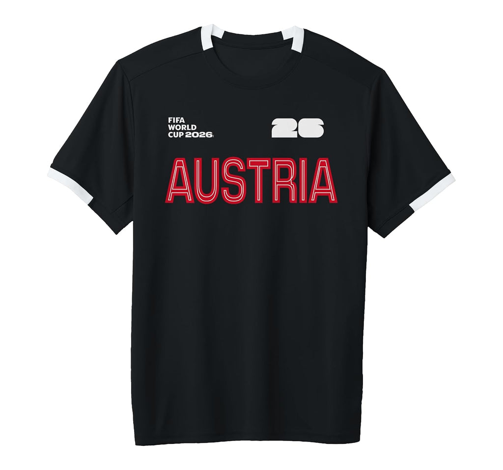 Austria World Cup 26 Short-Sleeve Soccer Jersey