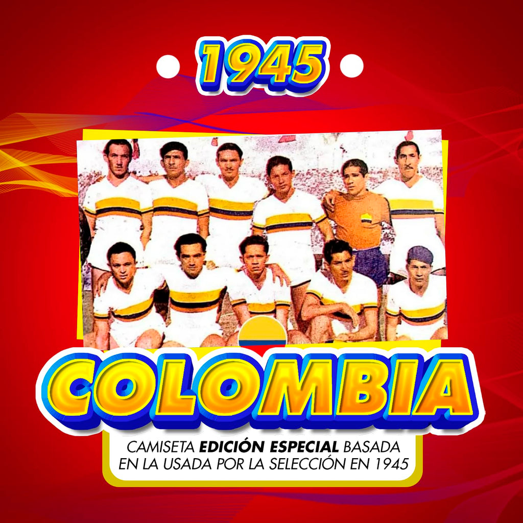 Colombia Centenario Soccer Jersey - 100 Years Special Edition Cloth
