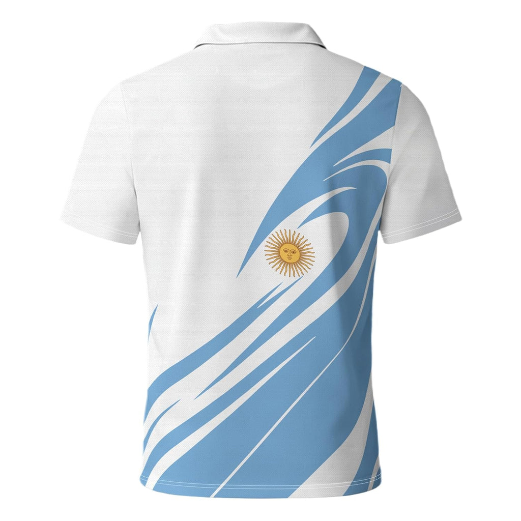 Men's Short Sleeve Novelty Polo Shirt Moisture Wicking Casual Top