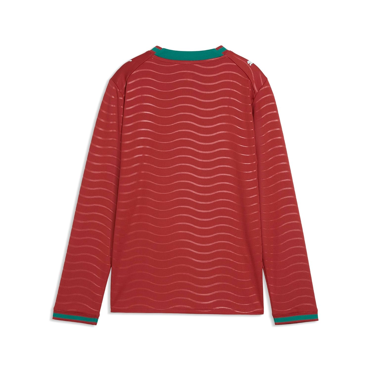 Junior Portugal Home Long Sleeve Soccer Jersey