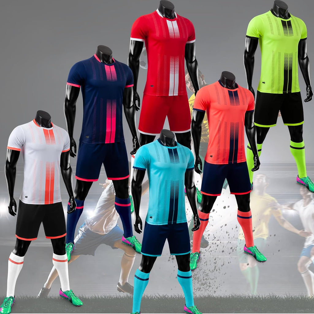 Custom Soccer Jersey - Personalized Name & Number, Home/Away, Kids & Adults