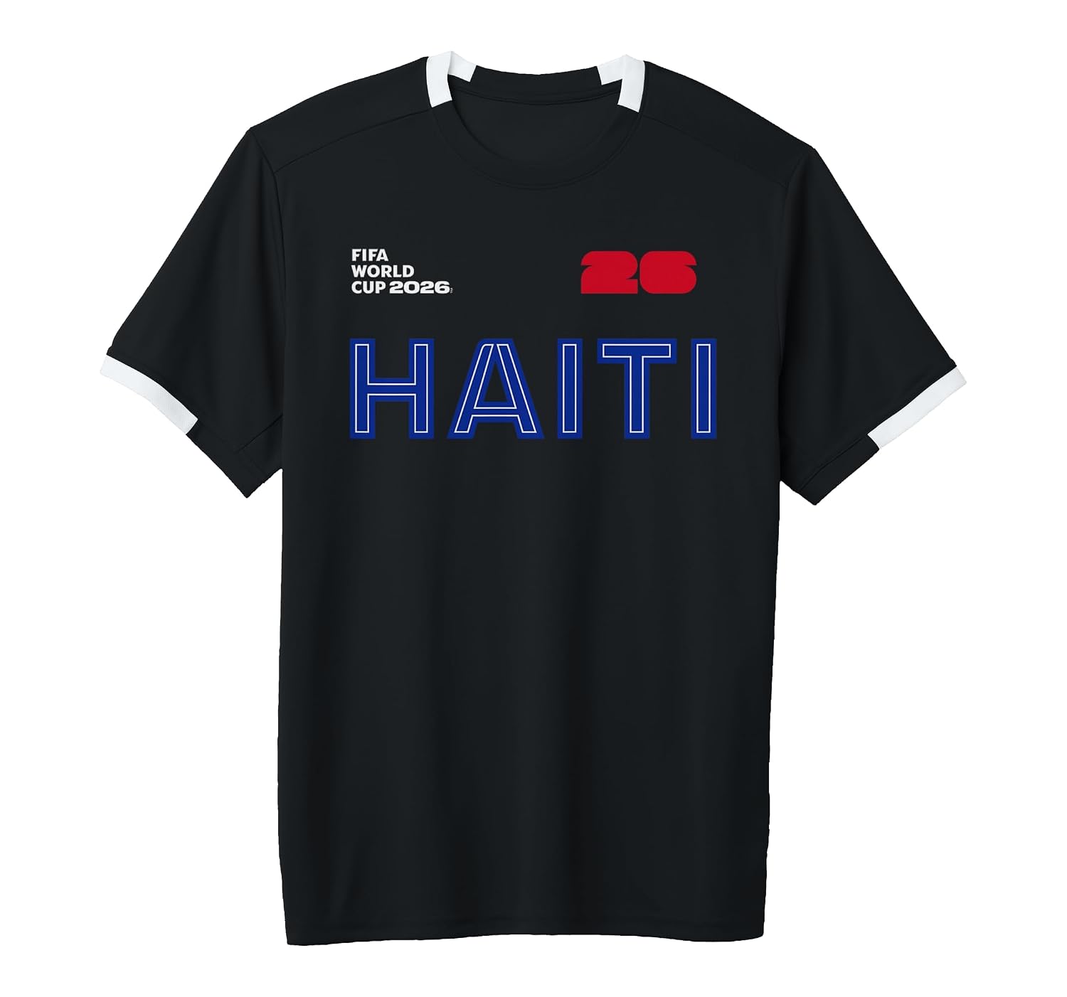 Haiti Short-Sleeve Soccer Jersey