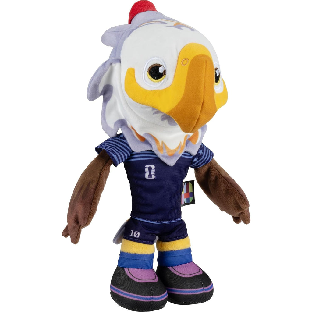 USA 2026 World Cup 8-Inch Plush Soccer Mascot - Soft Blue Uniform Collectible