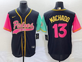 Men's San Diego Padres Manny Machado #13 Black City Connect Replica Player Jerseys Joint Edition