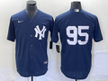 Men's New York Yankees Oswaldo Cabrera #95 Navy Replica Player Name Jerseys