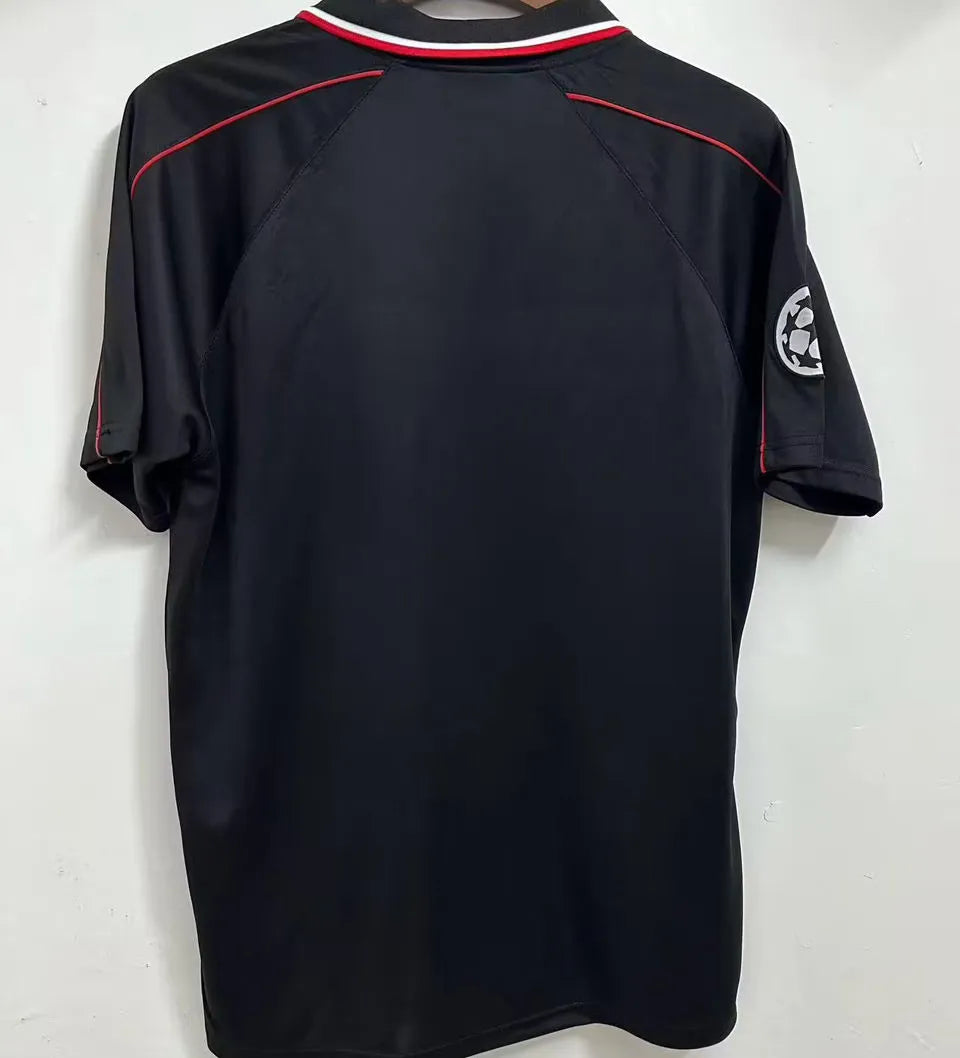 1998 AA Away Retro Soccer Jersey Back