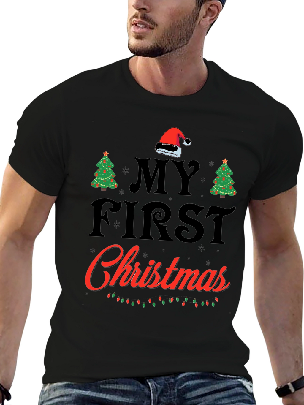 My First Christmas Holiday Graphic T-Shirt