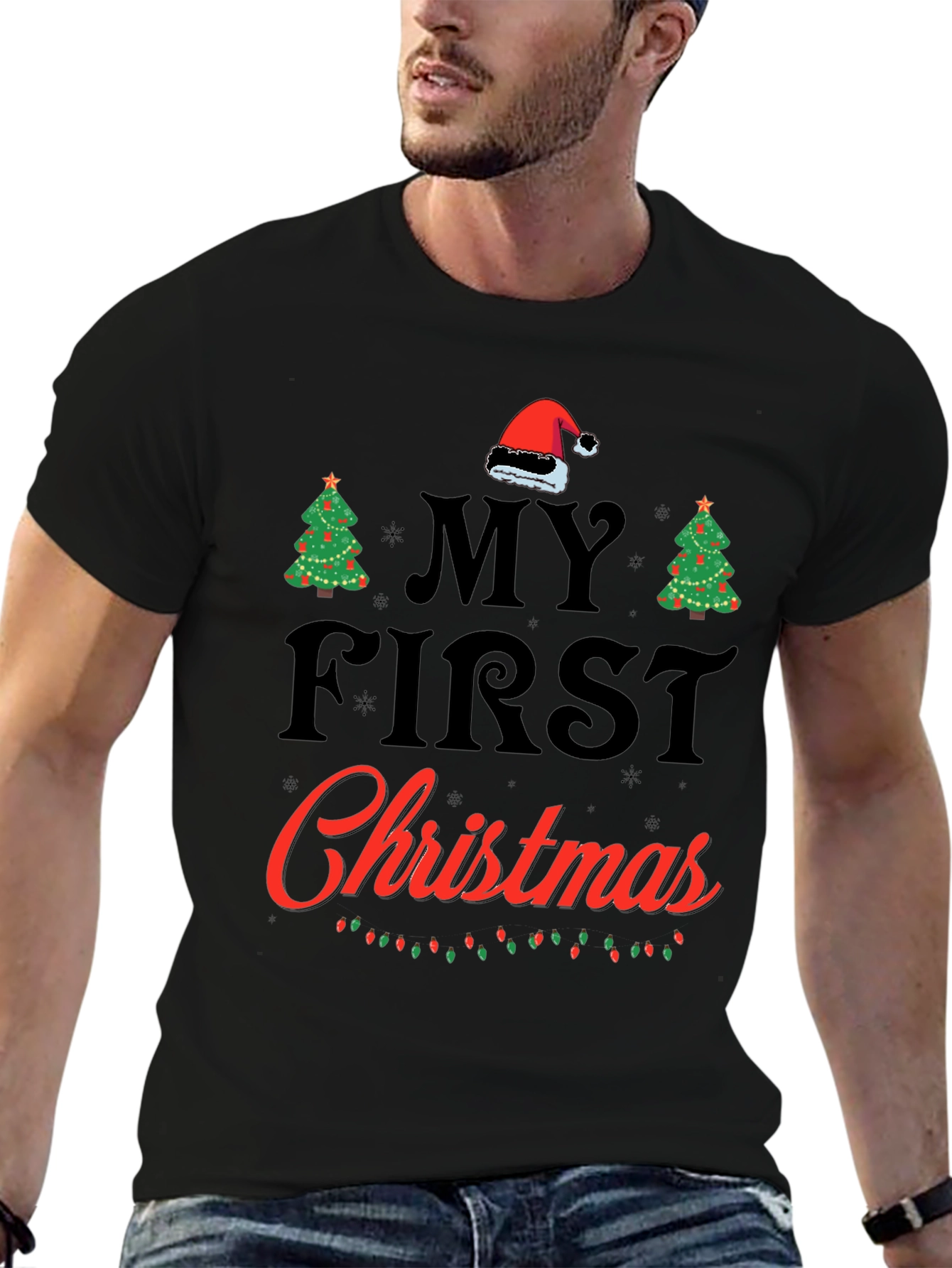 My First Christmas Holiday Graphic T-Shirt