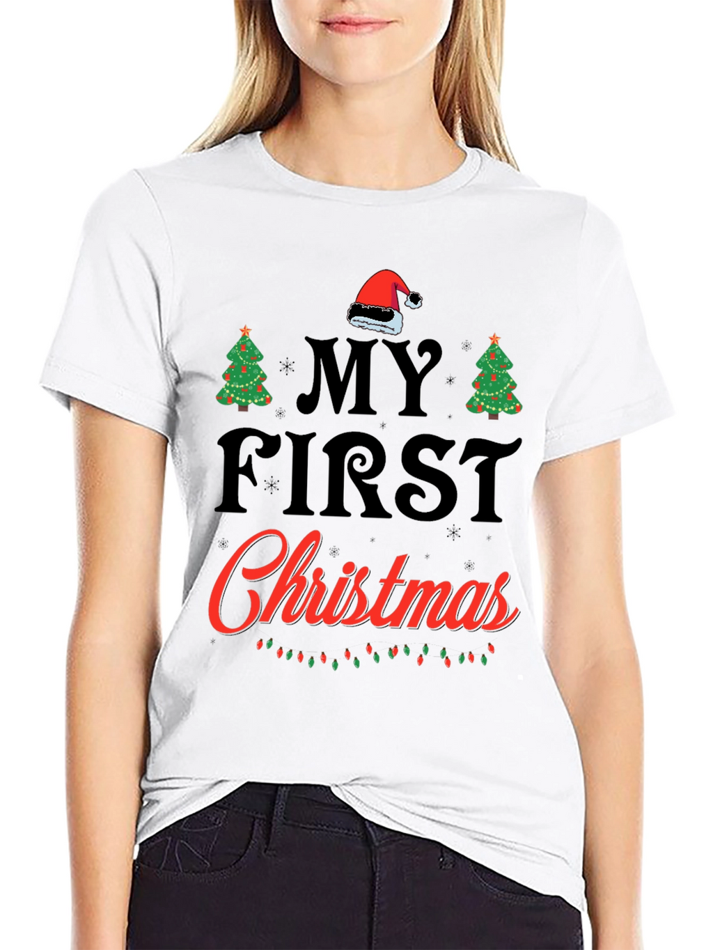 My First Christmas Holiday Graphic T-Shirt