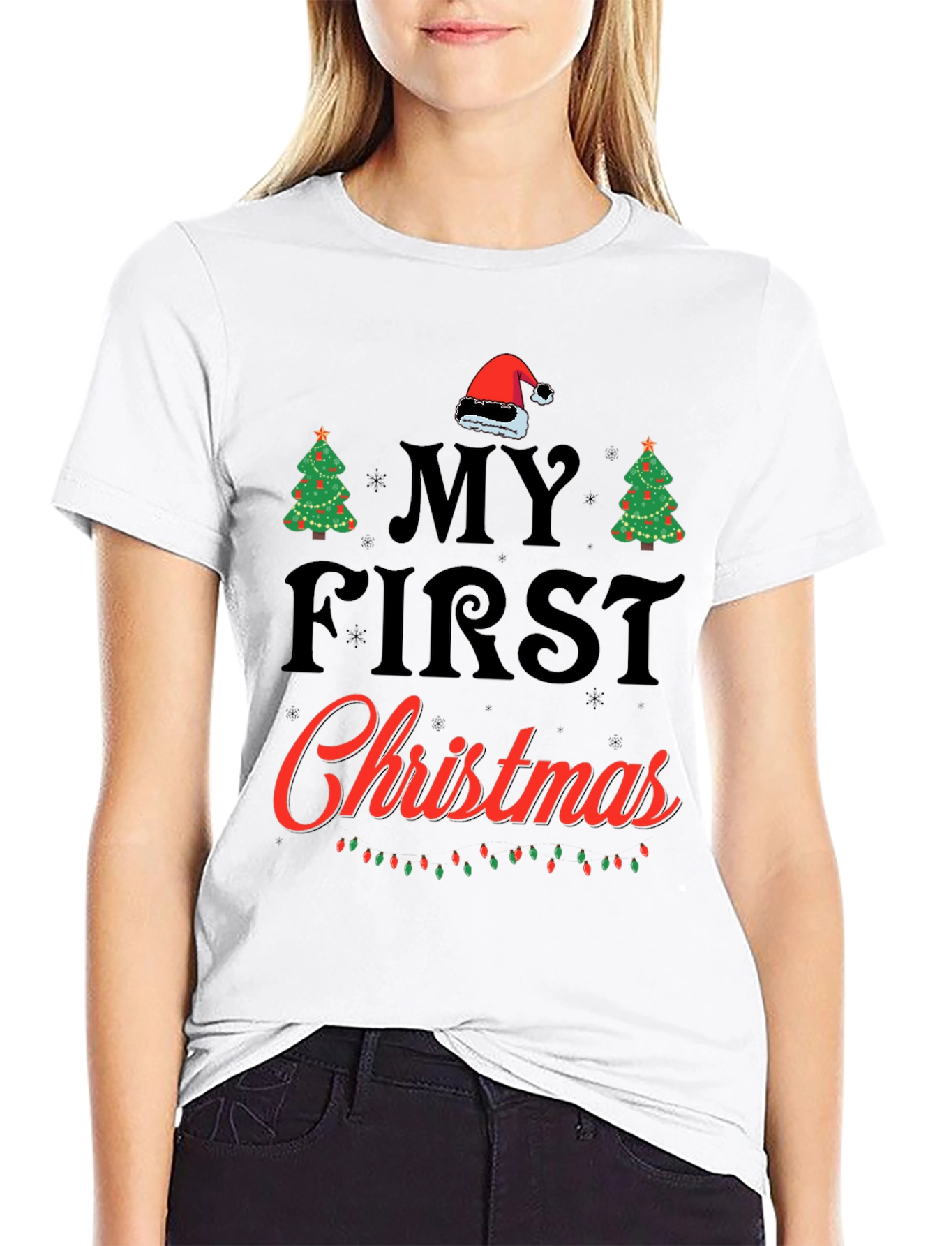 My First Christmas Holiday Graphic T-Shirt