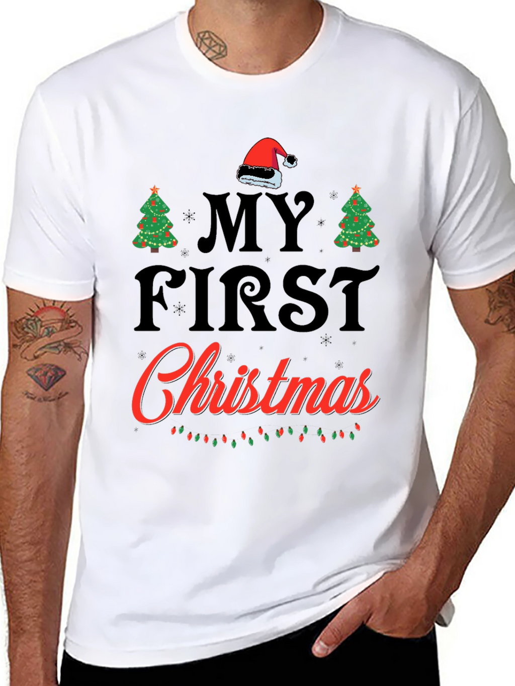 My First Christmas Holiday Graphic T-Shirt