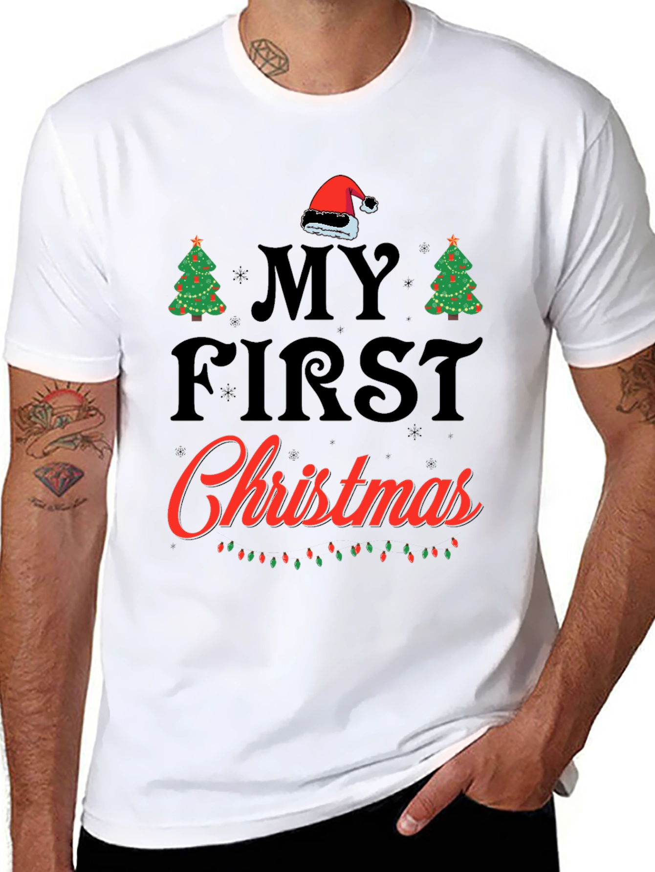 My First Christmas Holiday Graphic T-Shirt