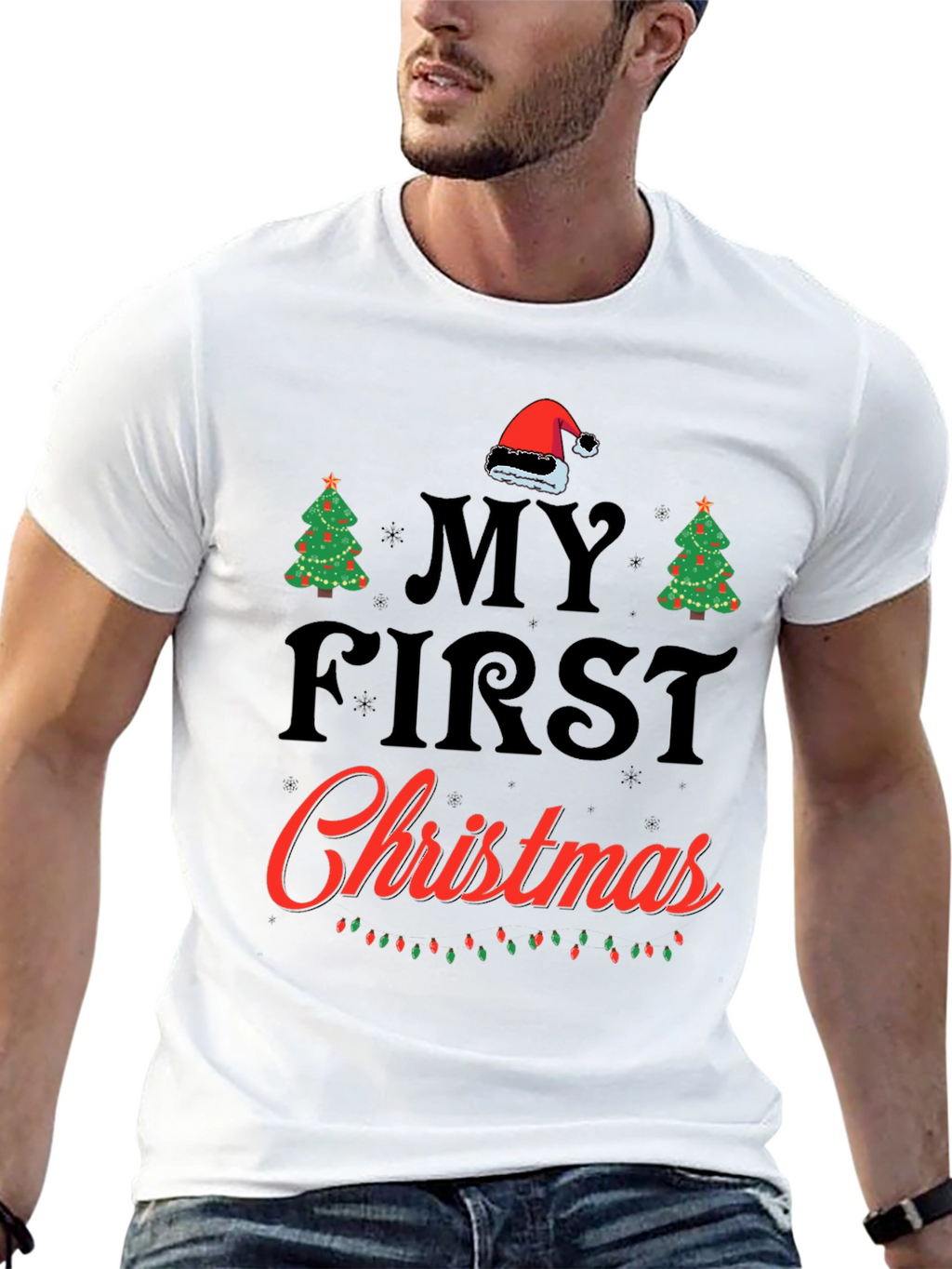 My First Christmas Holiday Graphic T-Shirt