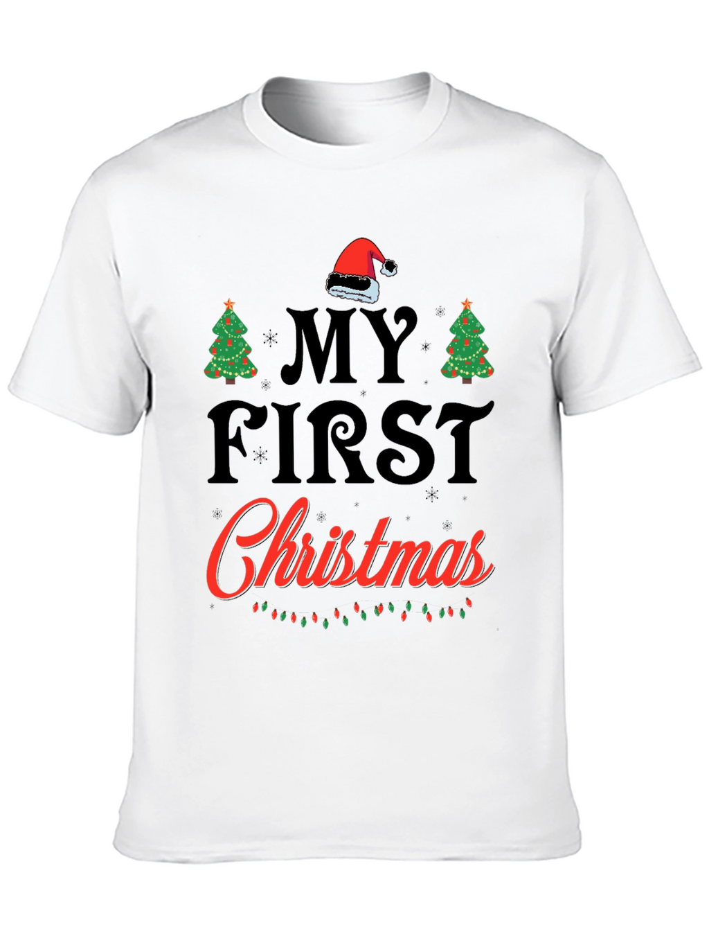 My First Christmas Holiday Graphic T-Shirt