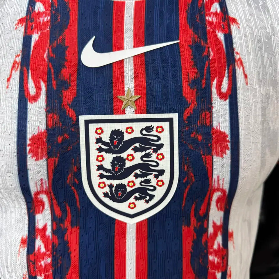 2026 England Special Edition Player Version Soccer Jersey Detail 2