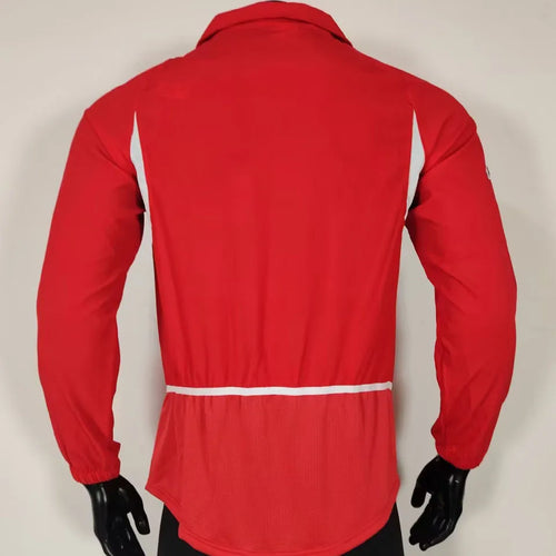 2002 South Korea Home Red Retro Long Sleeve Soccer Jersey Back
