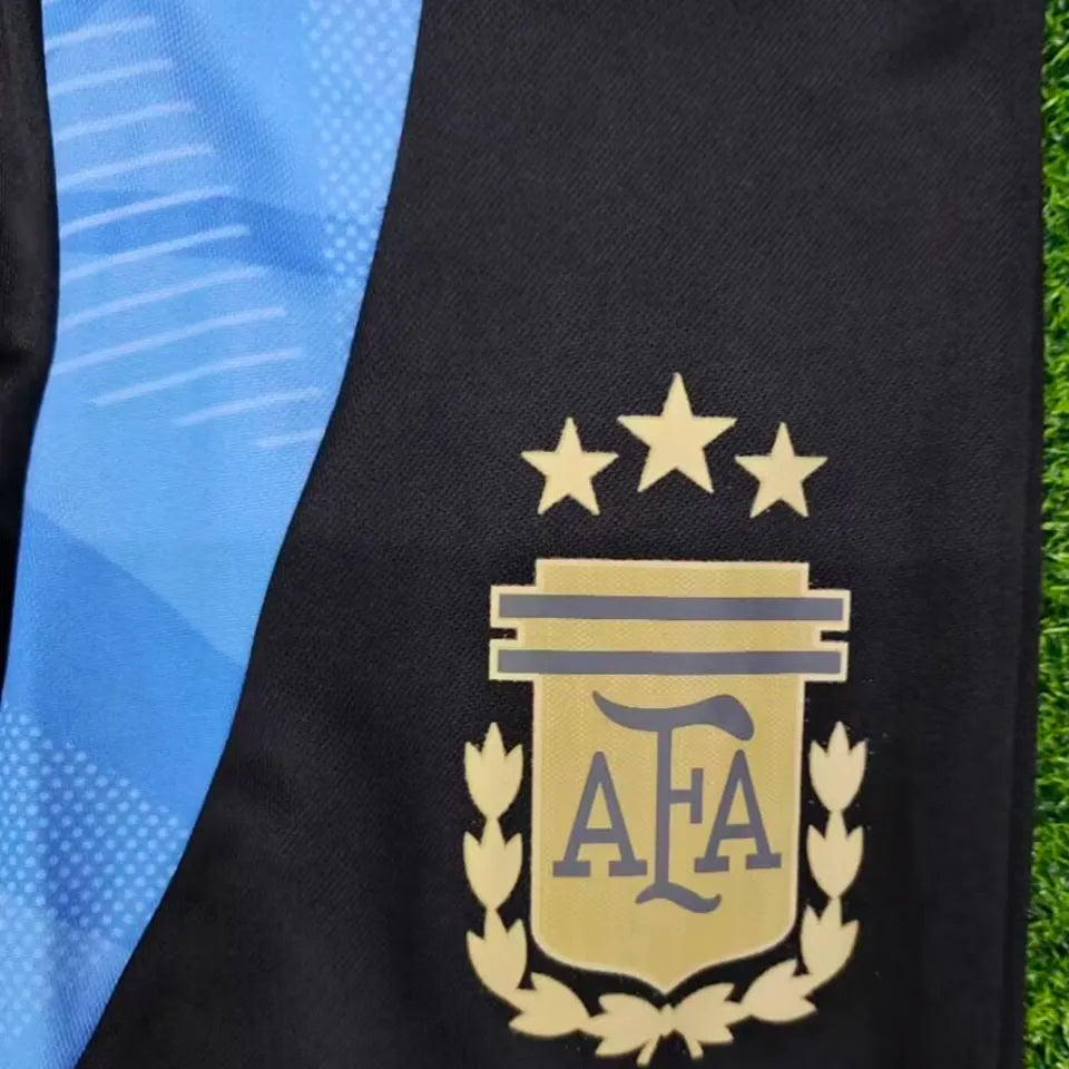 2024/25 Argentina Sapphire Blue Sports Trousers Detail 3