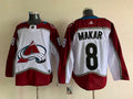 Men's Colorado Avalanche Cale Makar #8 White Home Breakaway Player Jerseys